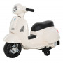 Elmotorcykel för Barn VESPA Vit 18-36 Månader