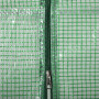 Växthus med 4 Hyllplan, Grön 141 x 72 x 191 cm