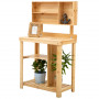 Planteringsbord med Hylla 80 x 43 x 136,5 cm
