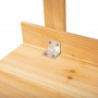 Planteringsbord med Hylla 80 x 43 x 136,5 cm