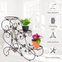 Piedestal Fransk stil Metall Brons 76 x 27 x 67 cm