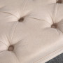 Sittbänk / Sängbänk Vintage Trä Beige 117 x 40 x 48 cm