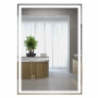 Badrumsspegel med LED Belysning 50 x 70 cm