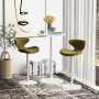 Barbord Rund Vit 60 x 60 x 102 cm