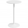 Barbord Rund Vit 60 x 60 x 102 cm