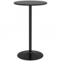 Barbord Rund 60 x 60 x 102 cm Svart