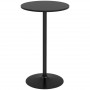 Barbord Rund 60 x 60 x 102 cm Svart