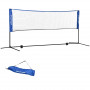 Badmintonnät Höjdjusterbart 310 x 103 x 107-155 cm