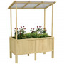 Odlingslåda med Tak 110 x 60 x 152 cm