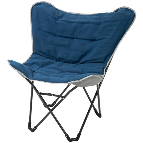 Campingstol Fällbar Blå