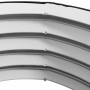 2-Pack Odlingslåda Metall Rund Ø60 x 30 cm