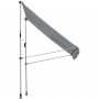 Markis Golv till tak fäste 200 x 150 cm Grön - Vit