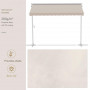 Fristående Markis 3 x 3 m Beige