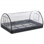 Växthus med 12 Grid Fält Transparent 120 x 79 x 53 cm