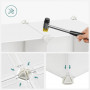 Förvaring barnrum kubsystem 16 fack med dörrar 123×41×123 cm vit pl...