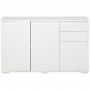 Skänk Sidobord 117 x 36 x 74 cm Vit