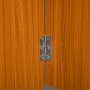 Klaffbord 120 x 80 x 73 cm Teak + Vit