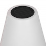 Trådlös Golvlampa Tripod med Timer, Solcell till Inom- Utomhus Vit/Svart