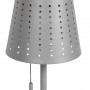 Trådlös Bordslampa med Timer, Solcell till Inom- Utomhus Grå