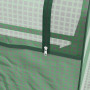 Mini Växthus med Odlingslåda 125 x 95 x 92 cm Grön