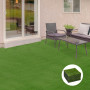 Gräsmatta 30 x 30 cm x 10 st, 6,5 K fibrer/m²