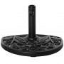 Parasollfot Halvrund Cement Ø35/38/48mm Blomsterdesign