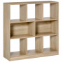 Bokhylla 8 Kuber Ek 97,5 x 30 x 100 cm
