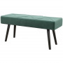 Sittbänk - Sängbänk 100 x 36 x 45 cm Sammet Grön