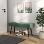 Sittbänk - Sängbänk 100 x 36 x 45 cm Sammet Grön