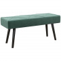 Sittbänk - Sängbänk 100 x 36 x 45 cm Sammet Grön