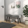 Sittbänk - Sängbänk 100 x 36 x 45 cm Sammet Grå