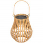 Solcellslampa Bambu Lykta Ø18,5 x 22 cm