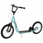 Sparkcykel - Skoter med Luftgummi Däck Ljusblå