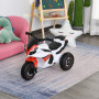 Gåbil Motorcykel med Musik 74 x 39 x 48 cm Vit