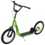 Sparkcykel - Skoter med Luftgummi Däck Grön