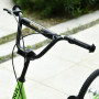 Sparkcykel - Skoter med Luftgummi Däck Grön
