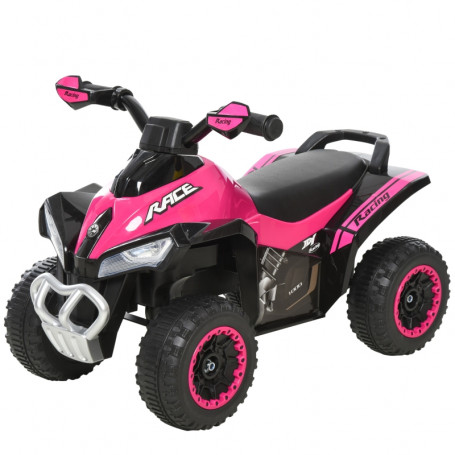Gåbil Fyrhjuling ATV för Barn 18-36 Månader Rosa