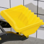 Trampbil Hjullastare Pedaldrift 114 x 41 x 52 cm Gul