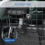 Bil Hundgaller Justerbar stövelbarriär Metal 90-120W x 40,5H cm