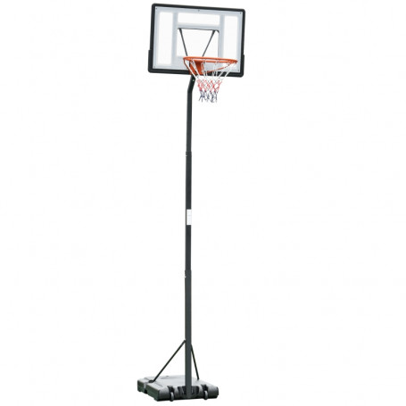 Mobilt Basketställ med Basketkorg 255 - 352 cm (H)