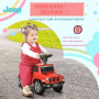 Gåbil Jeep Röd Max. 25 kg för Barn 18 och 36 månader