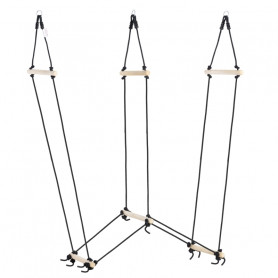 Klätterstege för Barn Natur - Svart