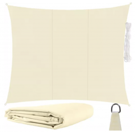 Solsegel 4x3 m - Beige