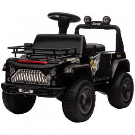 Elbil för Barn Jeep 3 km/h Svart