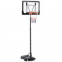 Basketkorg med Höjdjusterbart Ställning 156 - 210 cm