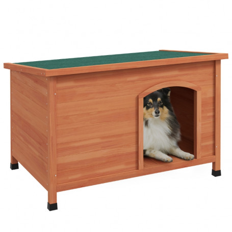 Ute Hundkoja XXL 100 x 65,5 x 68 cm Trä