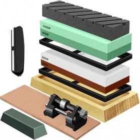 Professionell Knivslip - 2 stenar + tillbehör