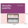 Akrylfärger 24 st - 12 ml