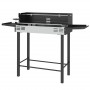 Kolgrill med Grillspett 118 x 32 x 90 cm