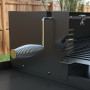 Kolgrill med Grillspett 118 x 32 x 90 cm